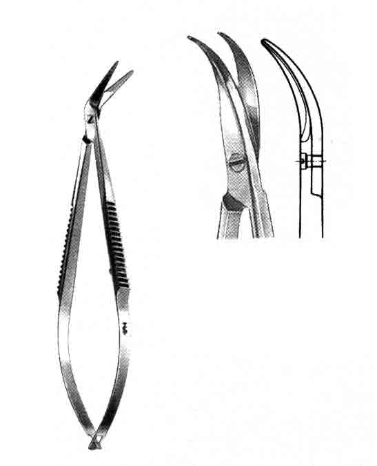 CORNEAL MİKRO MAKAS 9.5CM